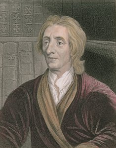 John Locken (1632-1704) muotokuva, kaivertanut James Posselwhite (1798-1884) pub. Kirjailija: William Mackenzie